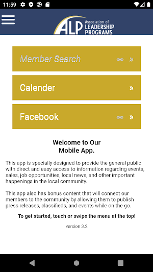 Association of Leadership Programs Screenshot 1