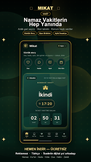 Mikat: Namaz Vakitleri Screenshot 1