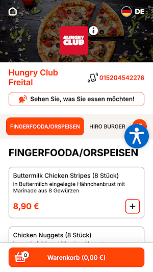 Hungry Club Screenshot 1