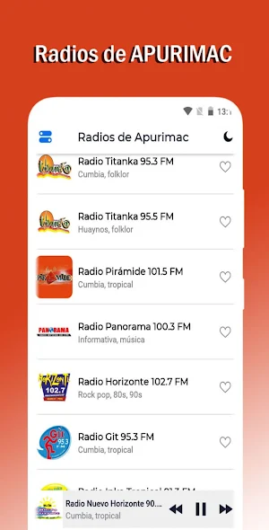 Radios de Apurimac Perú Screenshot 2