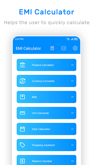 Loan EMI Calculator Screenshot 1