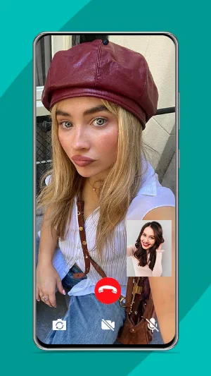 Sabrina Carpenter Video Call Screenshot 1