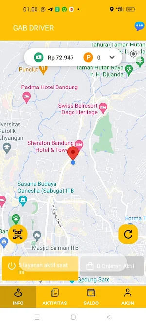 GAB DRIVER Screenshot 1