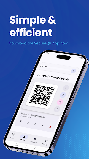 Secure QR Scanner: Offline Screenshot 0