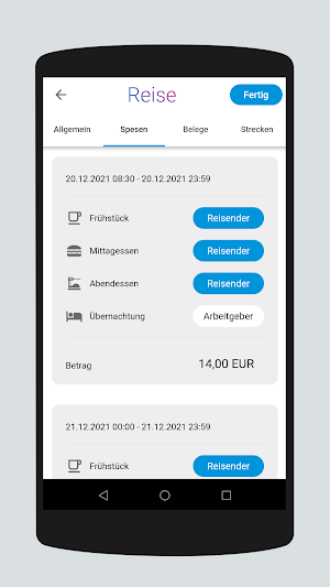 AFI Xpense Screenshot 1