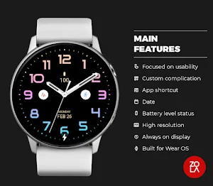 Summer Analog Watch Face Screenshot 1