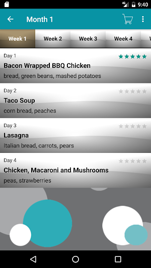 Slow Cooker Meal Planner Screenshot 1