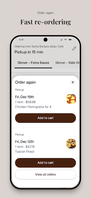 Santa Barbara Italian Cafe Screenshot 3