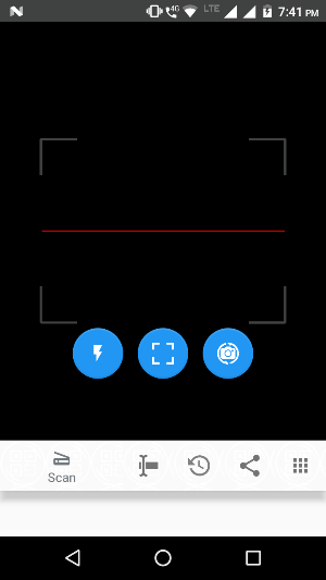 QR reader & Barcode scanner Screenshot 0