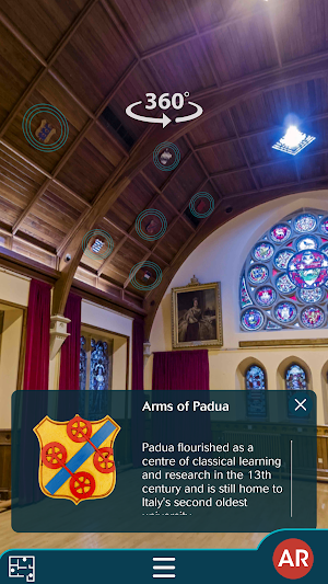 Lerwick Town Hall AR Screenshot 2