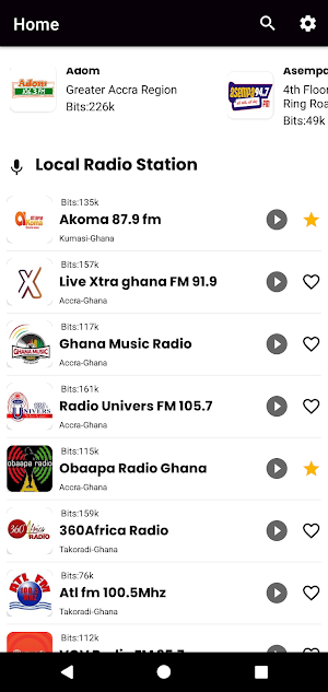 Adom Ara Radio Screenshot 1