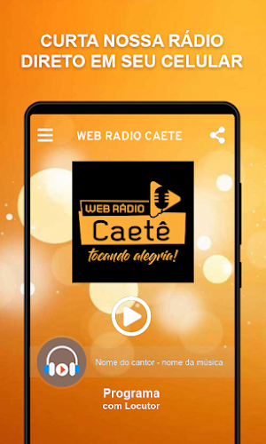 Web Rádio Caête Screenshot 0