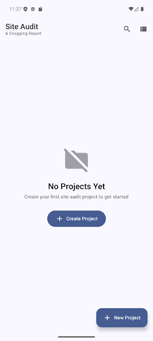 Site Audit & Snagging Report Screenshot 1