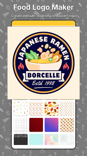Food Logo Maker, Logo Designer Screenshot 1