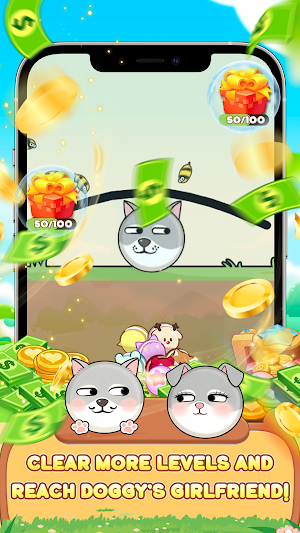 Please help doggy: Earn money Screenshot 0