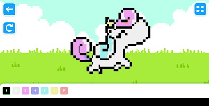 Pixel Paint By Number Game Screenshot 0