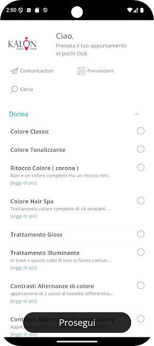 Kalòn Estetica Capelli Screenshot 1