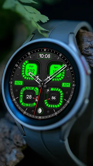 Hybrid QUAD URX84 Watch face Screenshot 3