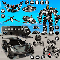 Flying Hawk Robot Car Game