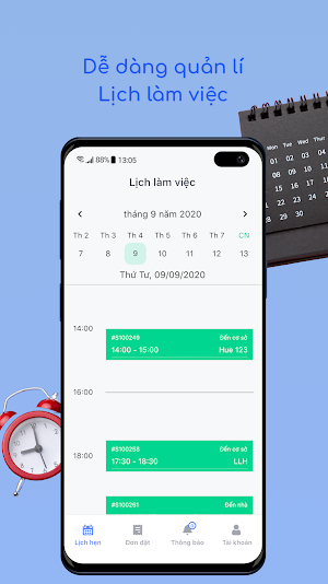 Quản lý dịch vụ cho nhân viên Screenshot 1