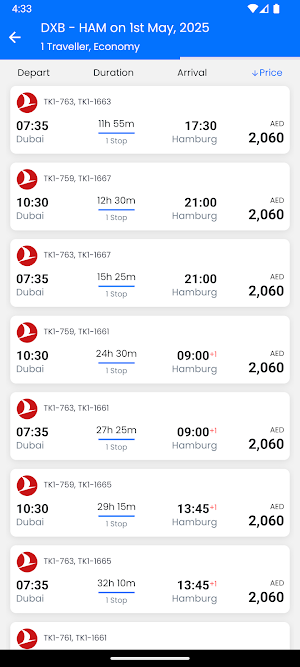 Skytravellers UAE App Screenshot 3