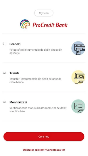 MyScan ProCredit Bank Romania Screenshot 0