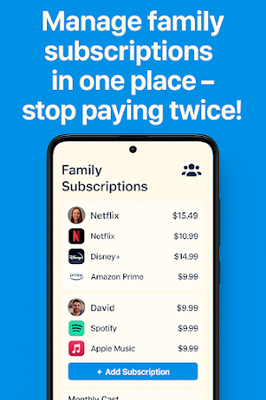 EasyBill: Subscription Manager Screenshot 3