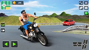 Indian Bike 3D Bullet Game Screenshot 0