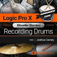 Recording Drums Course For Logic Pro X By mPV