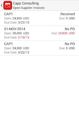 Project Manager for EBS Screenshot 3