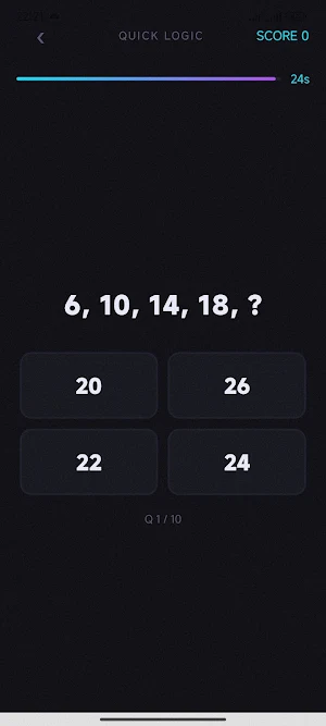 QuickIQ Memory Game -NeuroDash Screenshot 3