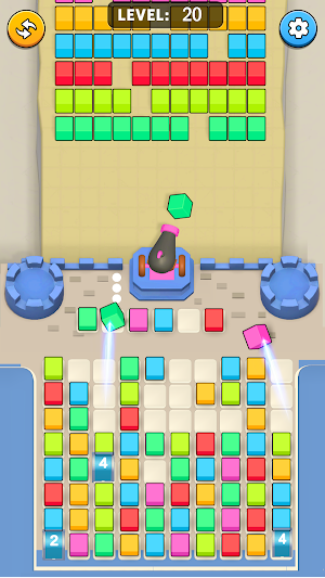 Jam Blocks Cannon Games Screenshot 0