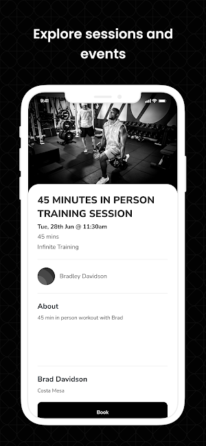 BRAD DAVIDSON TRAINING Screenshot 2