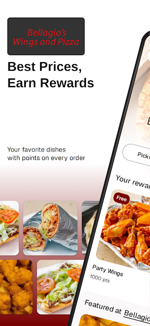 Bellagio Wings & Pizza Screenshot 0