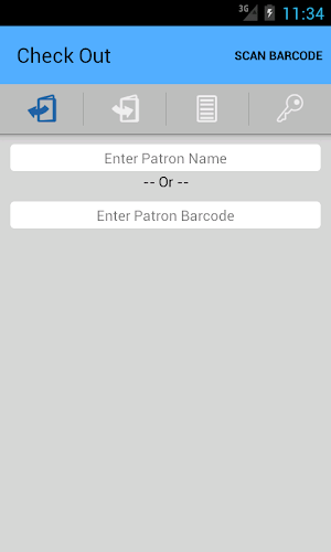 Atriuum Mobile Interface Screenshot 1