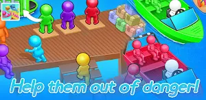 Pick Me Up! - Boat Jam Puzzle Screenshot 0