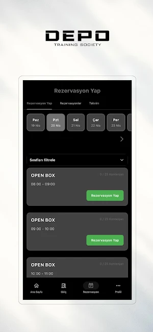 Depo Training Screenshot 2