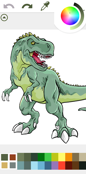 Dinosaurs Coloring Book Dino Screenshot 0