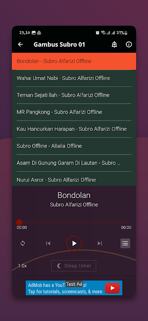 Album Gambus Subro Alfarizi Screenshot 3