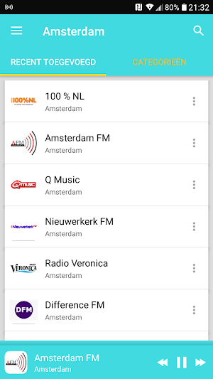 Radio Amsterdam Screenshot 0