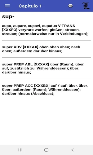 Parallele deutsch / lateinische Vulgata Screenshot 0