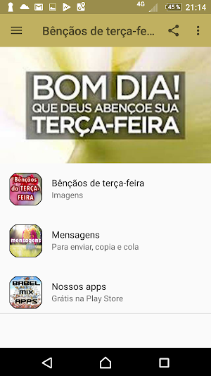 BÊNÇÃOS NA TERÇA-FEIRA Screenshot 0