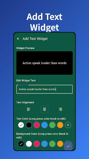 Stickers · Notes ·TextWidget Screenshot 3