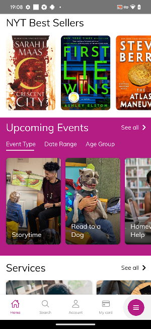 Solano County Library Screenshot 0