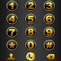 THEME DARK GOLD FOR EXDIALER
