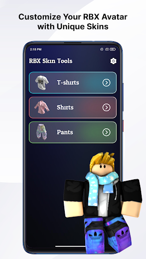 Rbx Clothes Maker: Skin Editor Screenshot 0