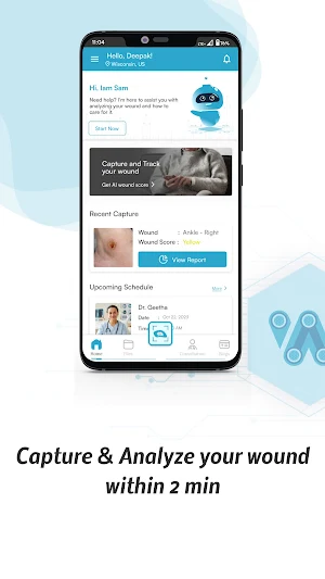 WoundTele: AI Wound Care Screenshot 0