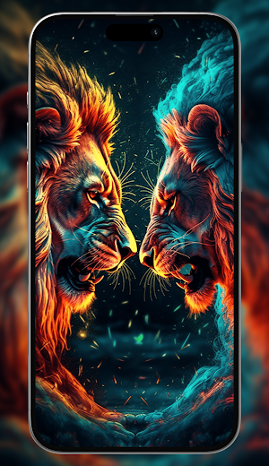Lion wallpaper Screenshot 2