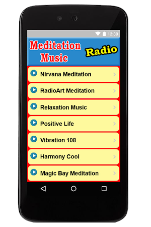 Meditation Music Radio Stations Screenshot 0