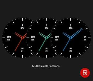 Black Style Pro Watch Face Screenshot 2
